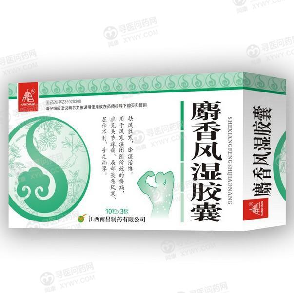 修正药业 麝香风湿胶囊说明书