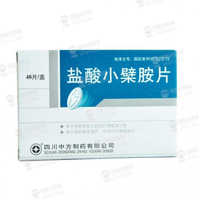 中方制药 盐酸小檗胺片