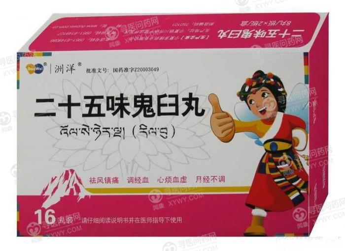 多维药业 二十五味鬼臼丸说明书