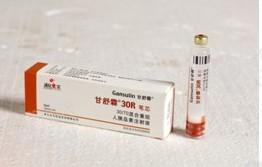 甘舒霖30r(30/70混合重组人胰岛素注射液)说明书_价格