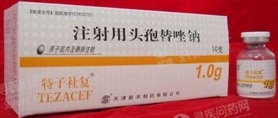 新丰 注射用头孢替唑钠