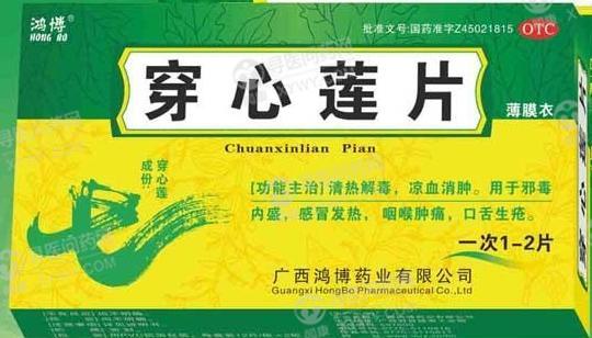 鸿博药业 穿心莲片