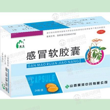 黄河中药 感冒软胶囊