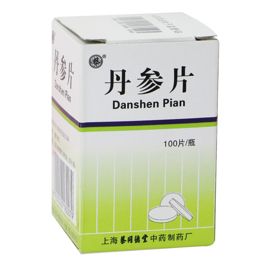 上海蔡同德堂中药制药厂 丹参片